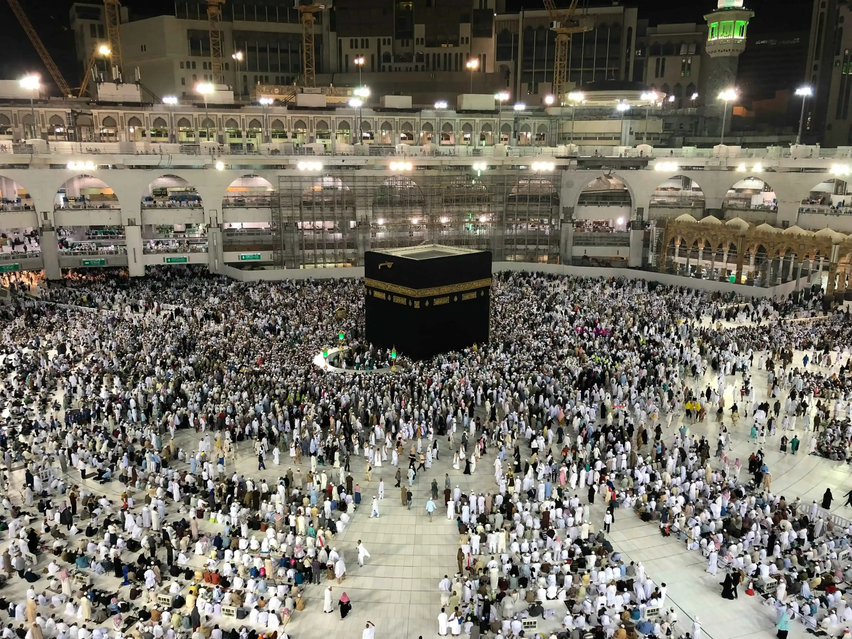 makkah mukarma night view